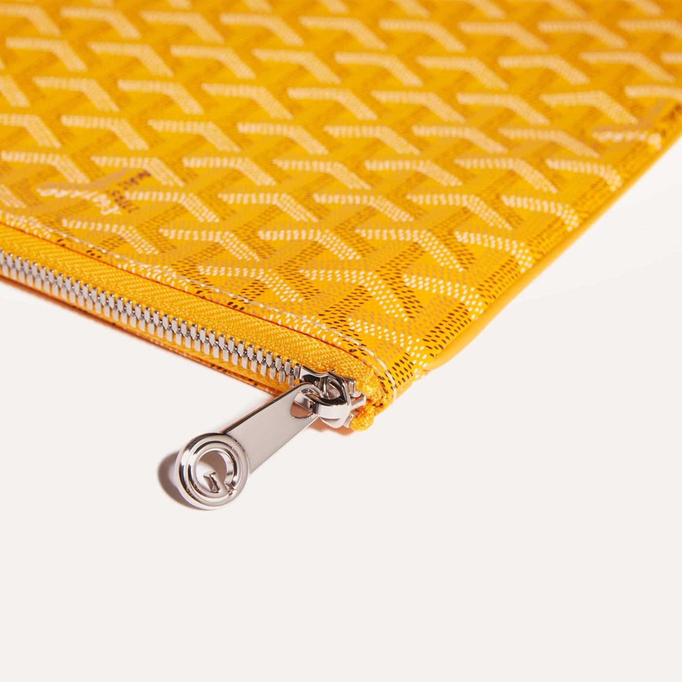 Goyard Senat MGM Pouch Yellow - Image 3
